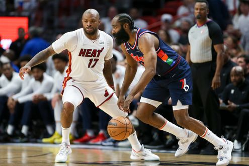 James Harden and P.J. Tucker