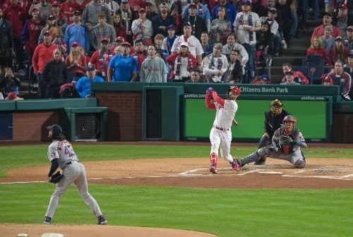 Photos of the Phillies 7-0 win in Game 3 of World Series