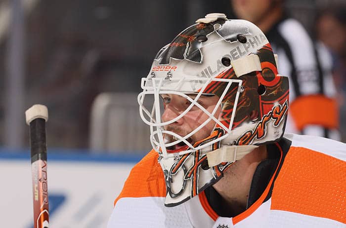 New Jersey Devils V Philadelphia Flyers by Bruce Bennett