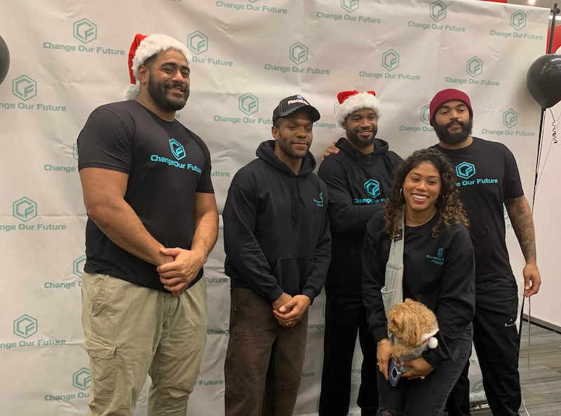 Philadelphia Eagles show off holiday cheer before matchup with Oakland  Raiders 