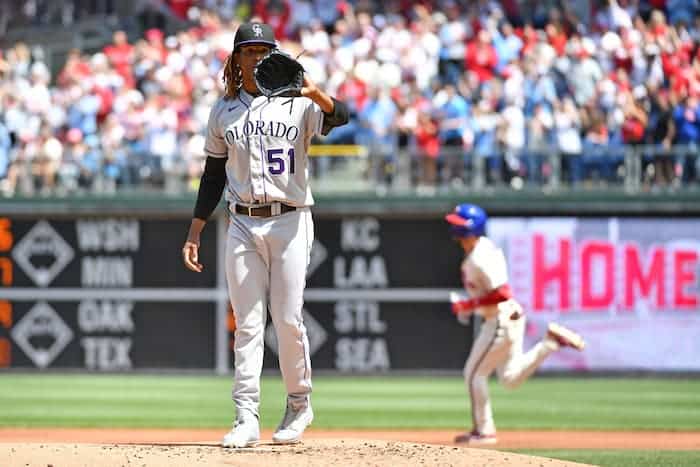 Zack Wheeler helps deal a 9-3 Phillies win against Rockies