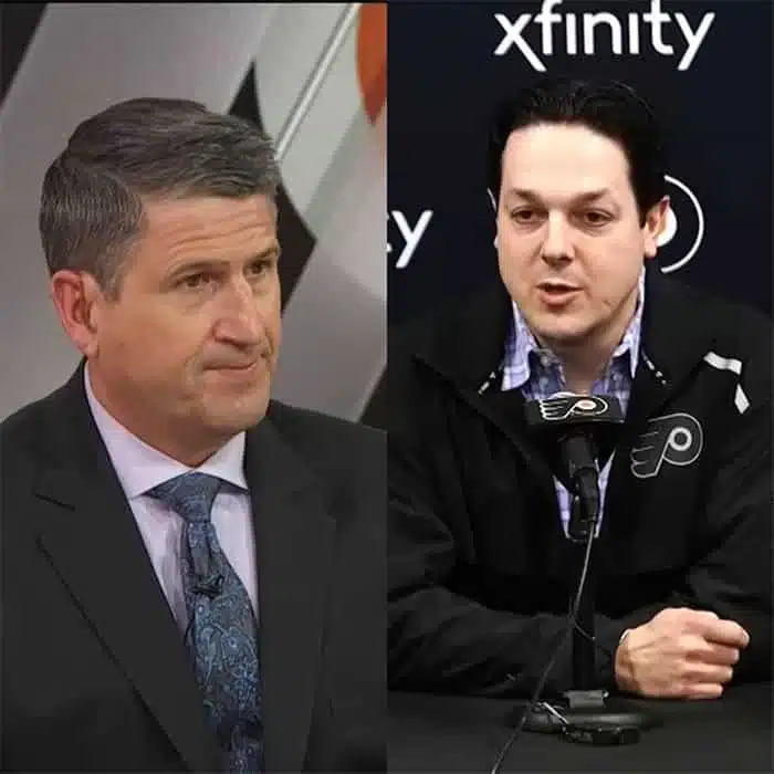 Keith Jones, Danny Briere, Flyers