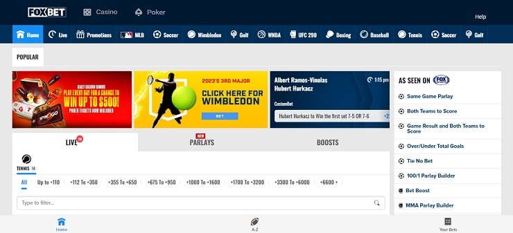 FoxBet USA - Overview & Rating: rules, support, sign up, free bets, site