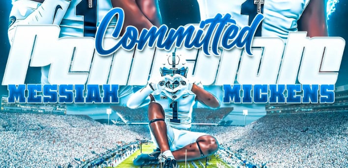 Messiah Mickens Commitment To Penn State