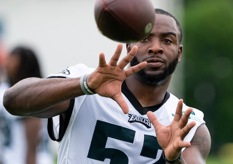 Philadelphia Eagles Waive Linebacker Davion Taylor, Claim Former Notre Dame  QB Ian Book - sportstalkphilly - News, rumors, game coverage of the  Philadelphia Eagles, Philadelphia Phillies, Philadelphia Flyers, and  Philadelphia 76ers