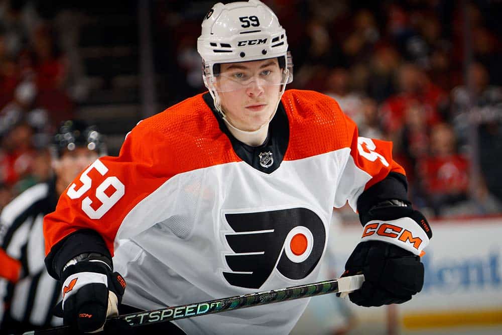Flyers free to negotiate with Bobby Brink after he helps Denver
