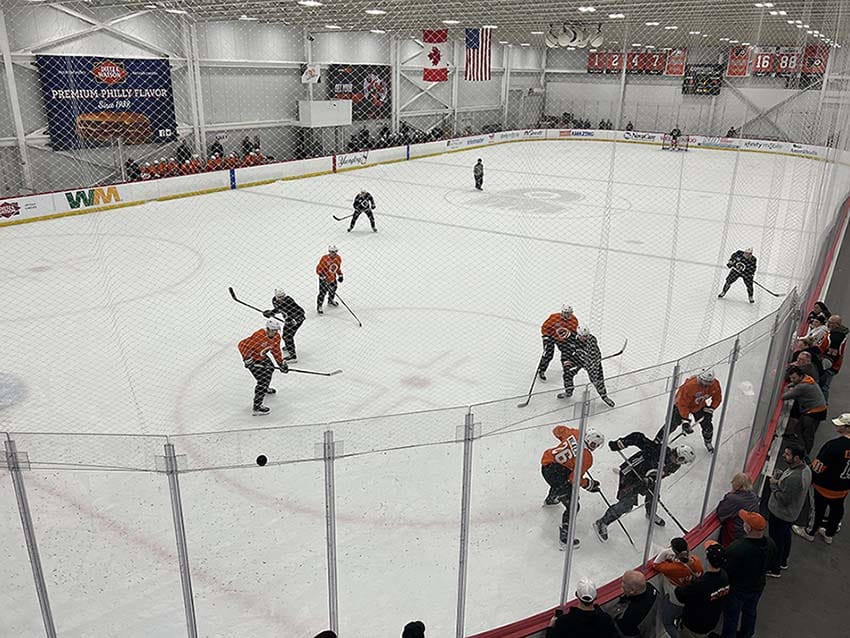 Flyers training camp