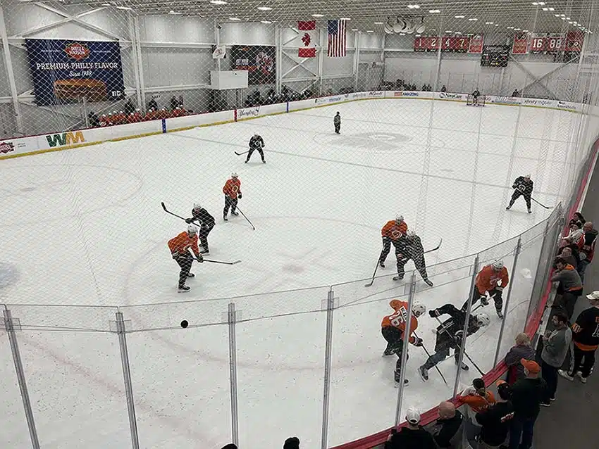 Flyers Emphasizing Scrimmages and ‘Safe is Death’ Message