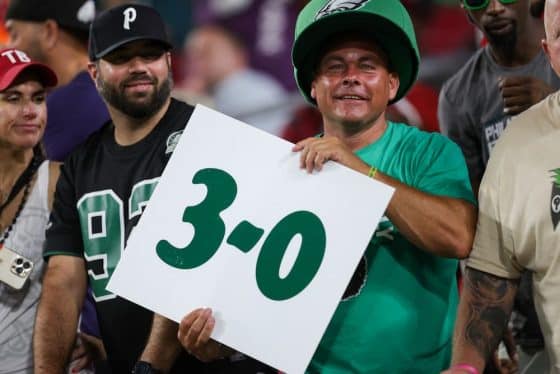 Philadelphia Phillies on X: Good luck, @Eagles! The city is