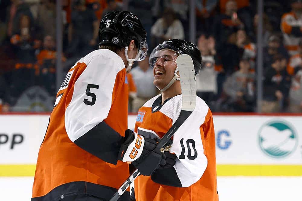 Briere's Blockbuster Shows Flyers are Indeed 'Open for Business