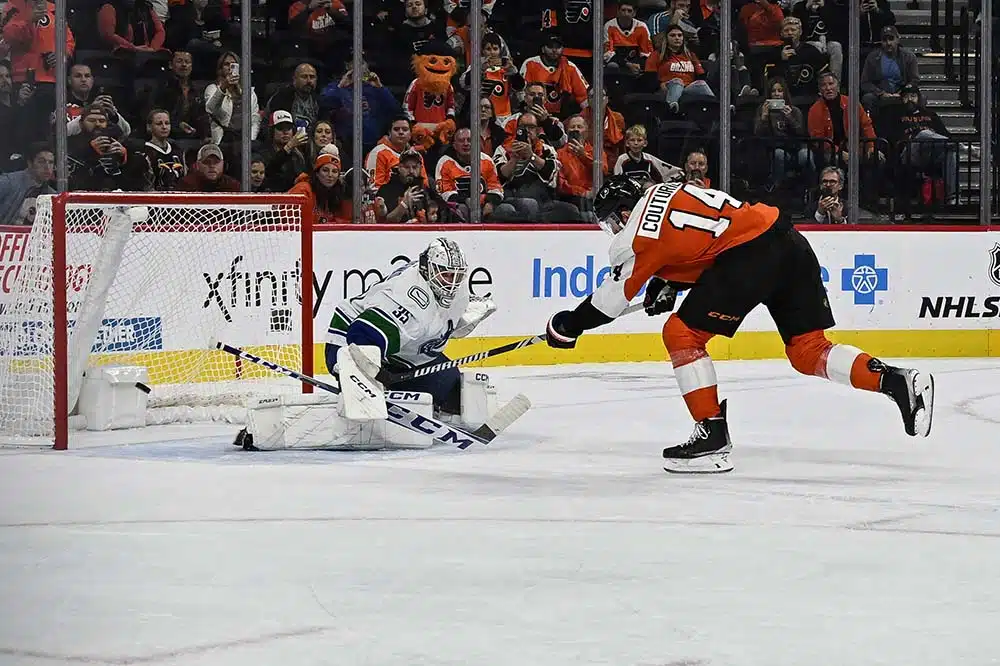 Flyers Postgame Report: Zamula, Couturier Score in Shutout Win