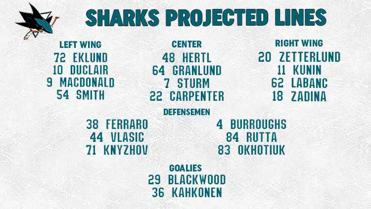 Sharks Lines