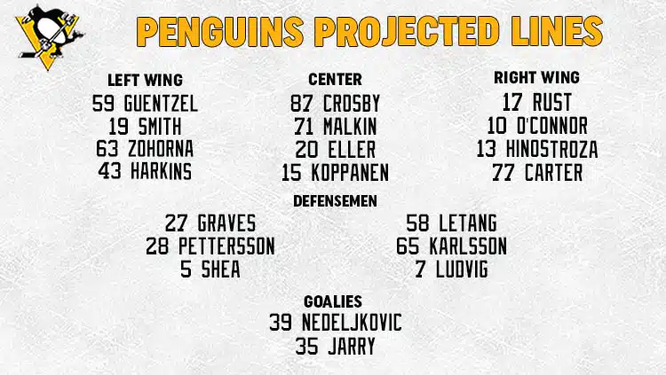 Penguins Lines