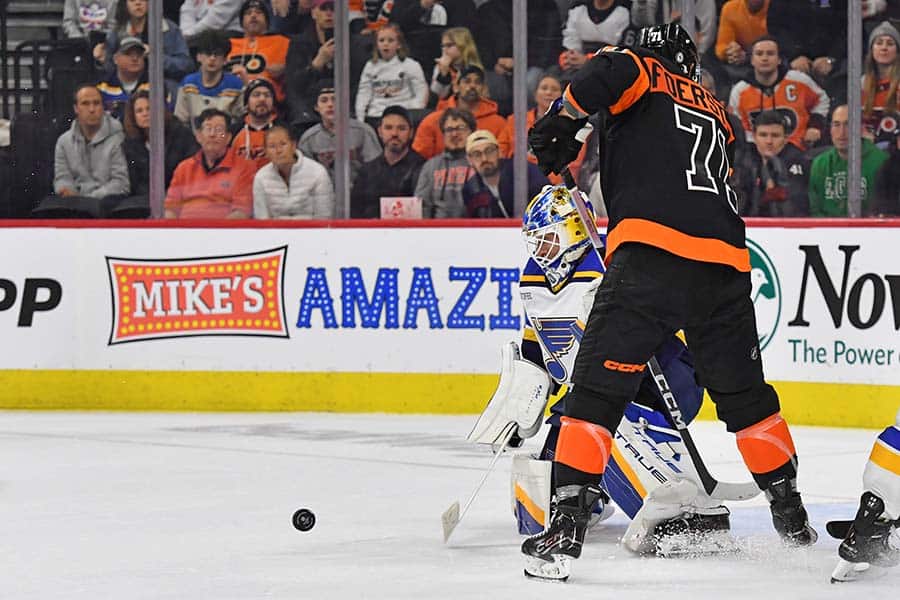 Flyers Postgame Report: Binnington, Blues Down Flyers In Shootout ...