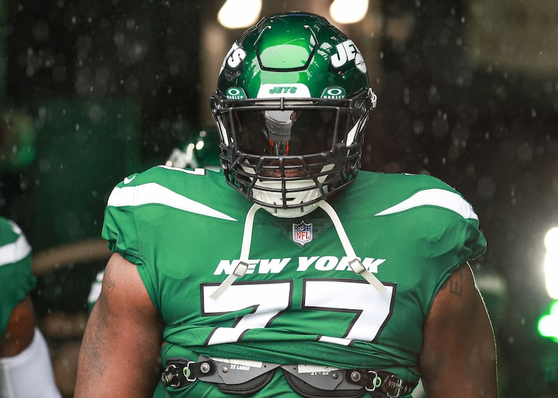 Mekhi Becton, Jets