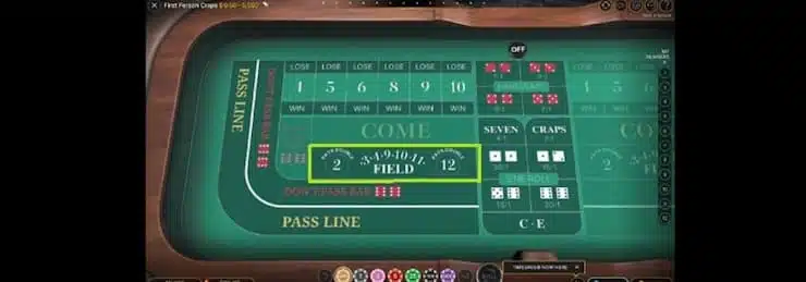 Craps Field Bet