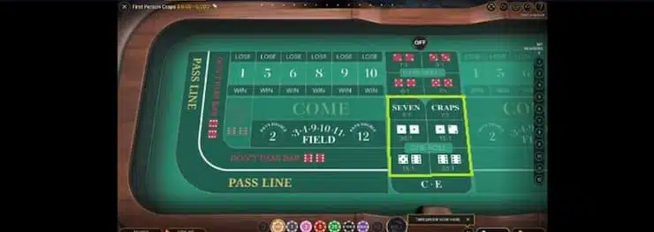 Craps Proposition Bets