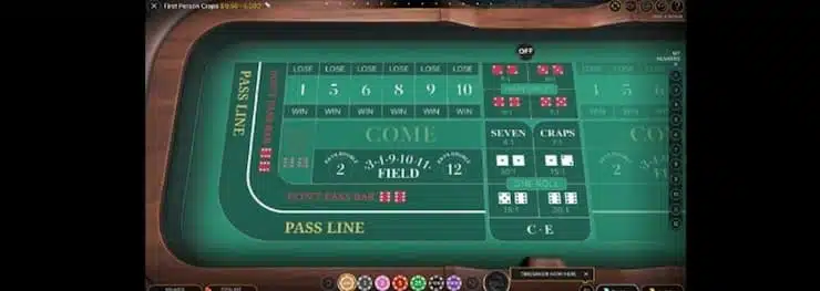 Craps Table