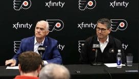 Flyers Dan Hilferty Keith Jones