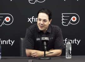 Philadelphia Flyers Danny Briere