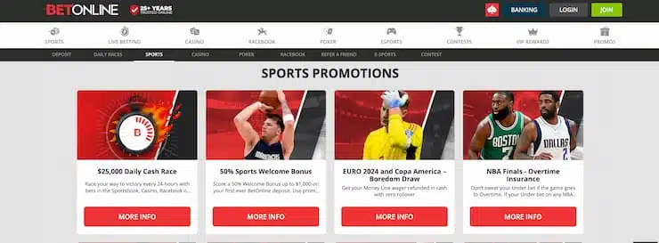 online sportsbook bonuses