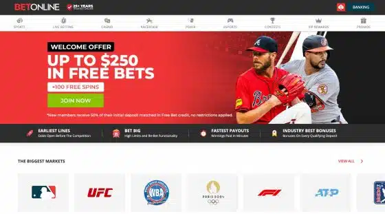 BetOnline gambling site