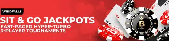 BetOnline jackpot sit & go