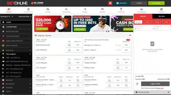 BetOnline sportsbook