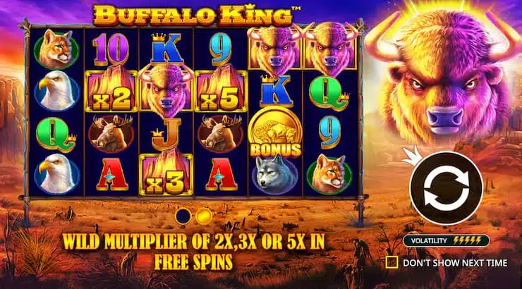 buffalo king non gamstop slot