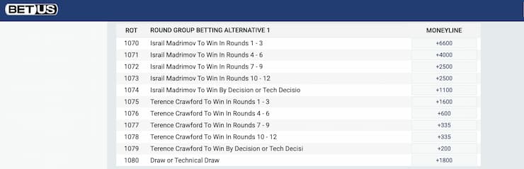 group round betting - traditional