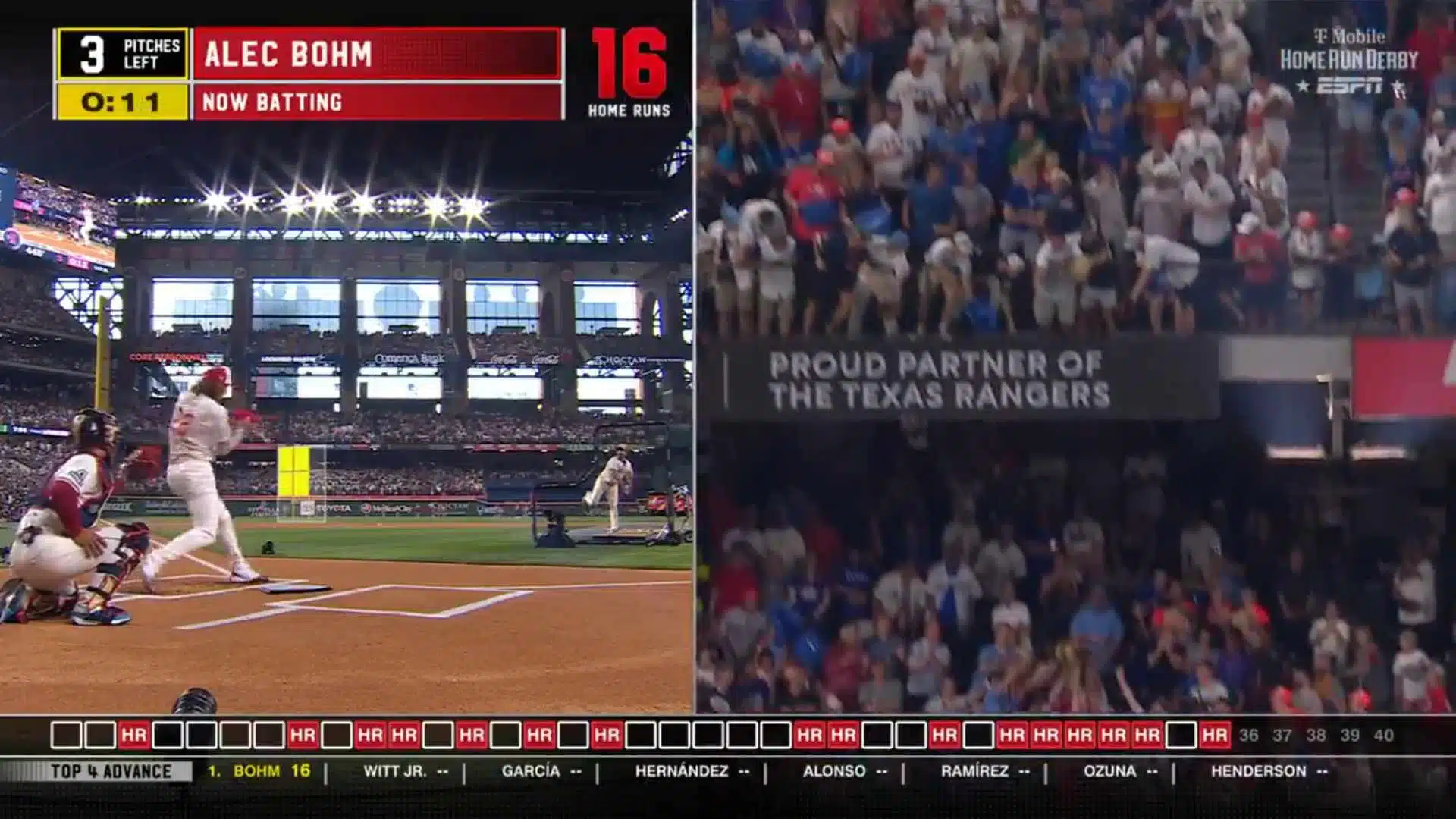 Phillies fans react to Alec Bohm 21 Homeruns in Round 1 of HR Derby