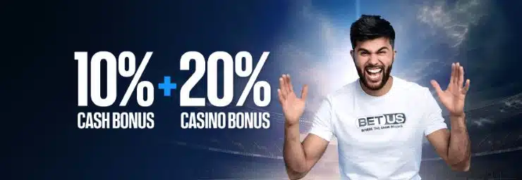 BetUS Cash Welcome Bonus