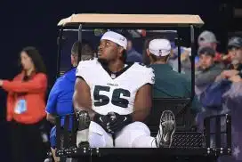 Eagles Injury Update: Tyler Steen Carted Off Field In First Half Of Preseason Game