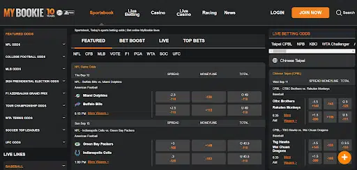 MyBookie - an Idaho sportsbook