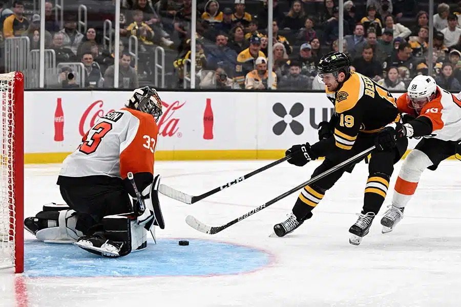 Flyers Postgame Report: Bruins Overwhelm Flyers in Loss