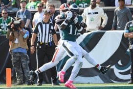 AJ Brown Touchdown Cleveland Browns 2024