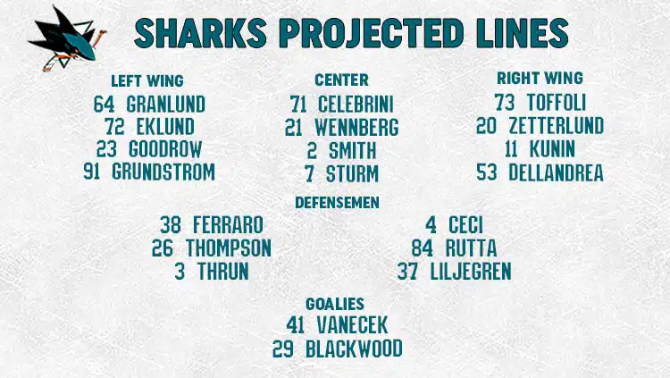 Sharks Lines